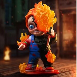 Pop Mart Chucky Franchise Series Figure *Flame Chucky*